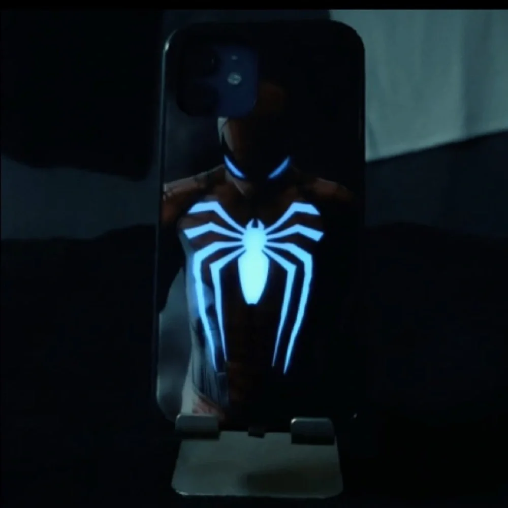 COPY - Spider-Man iPhone cases led change colors Awsome gift idea strong durable